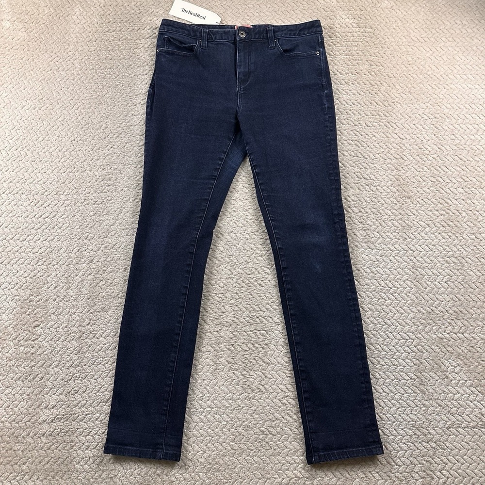Kate Spade Skinny Jeans Women's‎ 28 Dark Wash Mid rise Designer luxury Cute